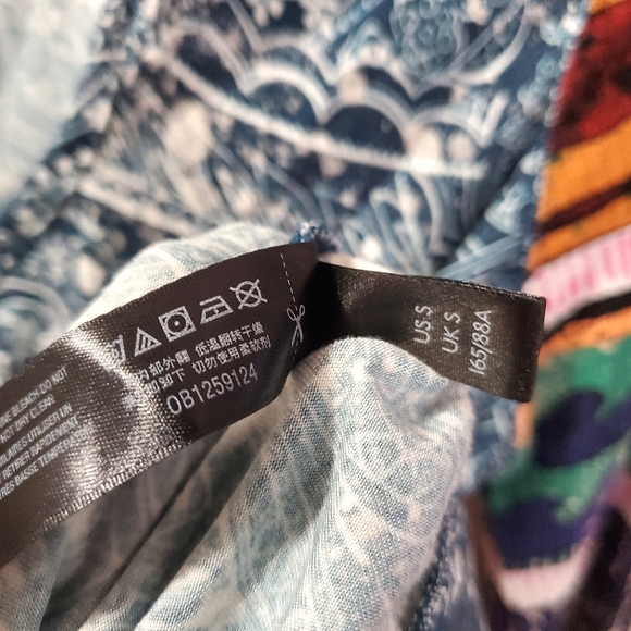 Free People - Soul Searcher Printed Hoodie - Size S - Picture 10 of 10